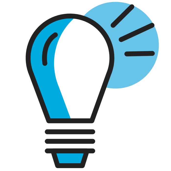 ampoule cyan