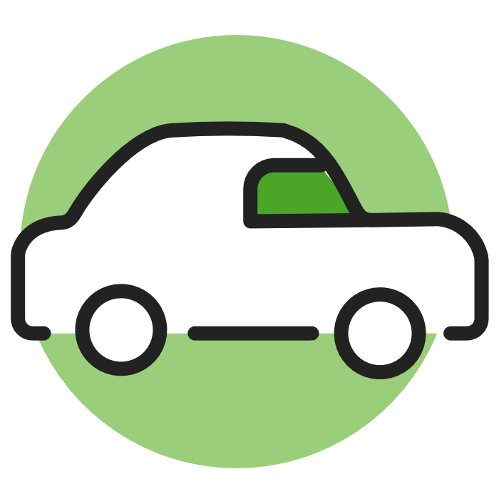 véhicule vert